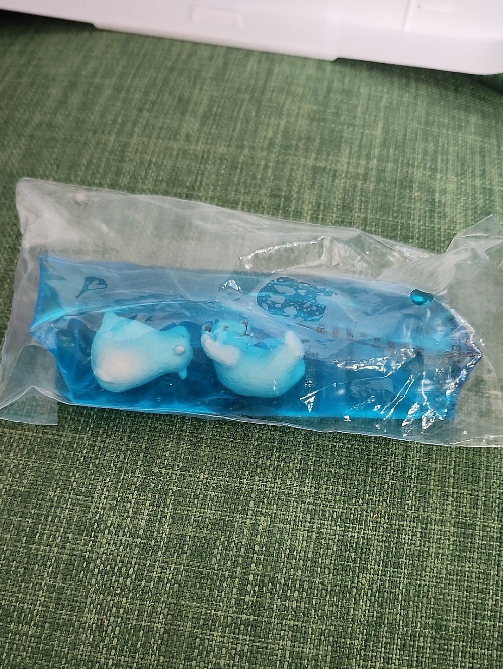 Blue Squishy Water Tube with Polar Bears